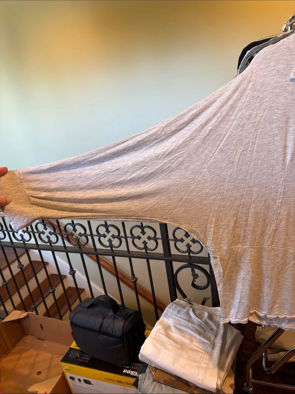 Free people cozy collared tee